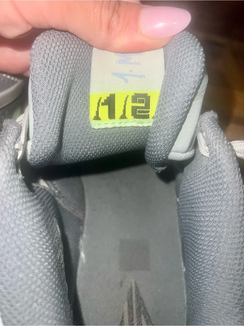 Nike Ja 1 Light Silver/Cyber sneaker size 8.5
